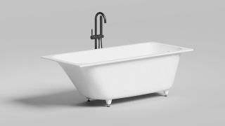 Ванна из искусственного камня Salini Orlanda Kit S-Sense 102111M 170x70см белый матовый